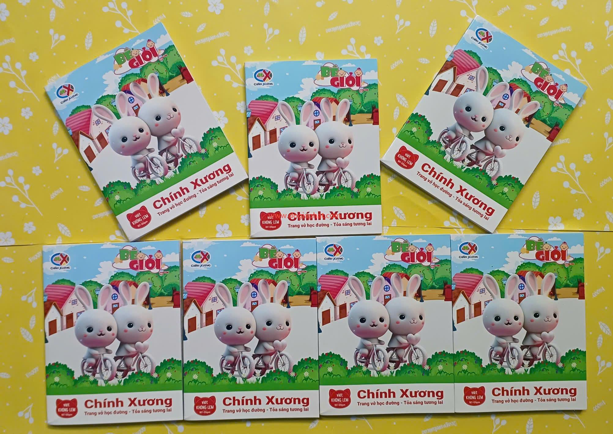 TẬP HỌC SINH BÉ GIỎI CHÍNH XƯƠNG 120 GSM