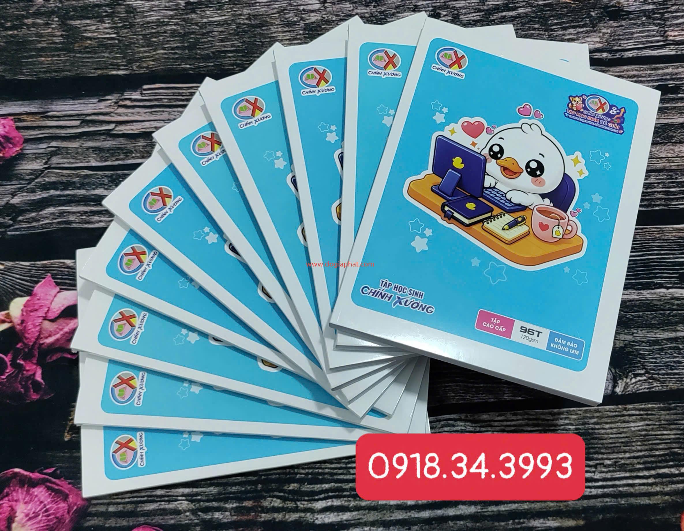 TẬP BÉ GIỎI CHÍNH XƯƠNG 120GSM 96T 4 Ô + 5 Ô GIÁ SỈ 