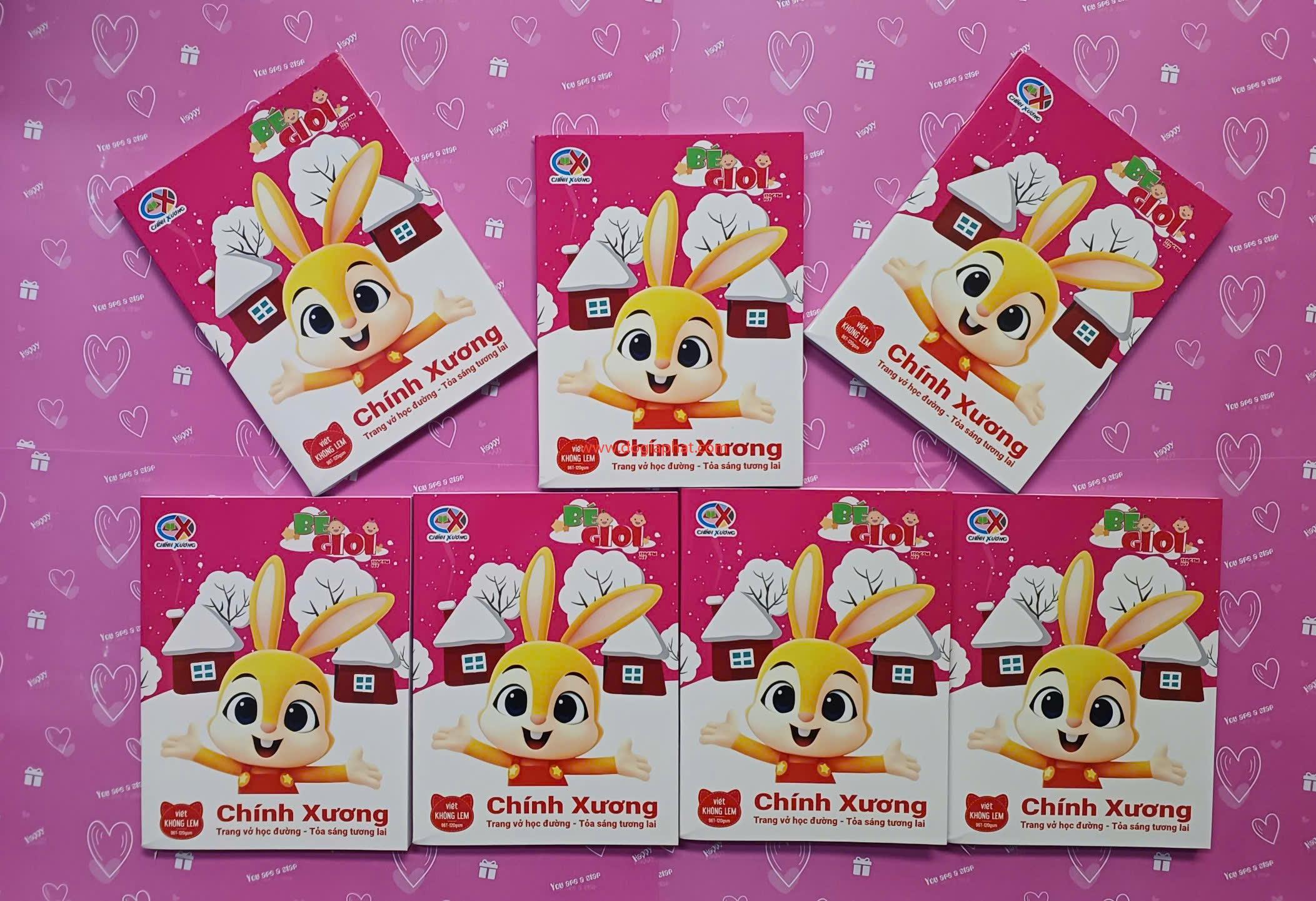 TẬP HỌC SINH BÉ GIỎI CHÍNH XƯƠNG 120 GSM