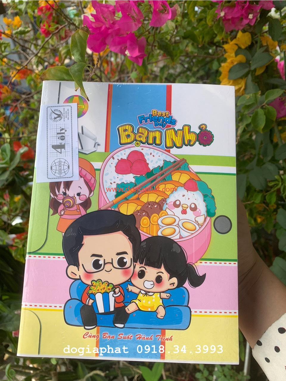 TẬP BẠN NHỎ HÒA BÌNH 100GSM