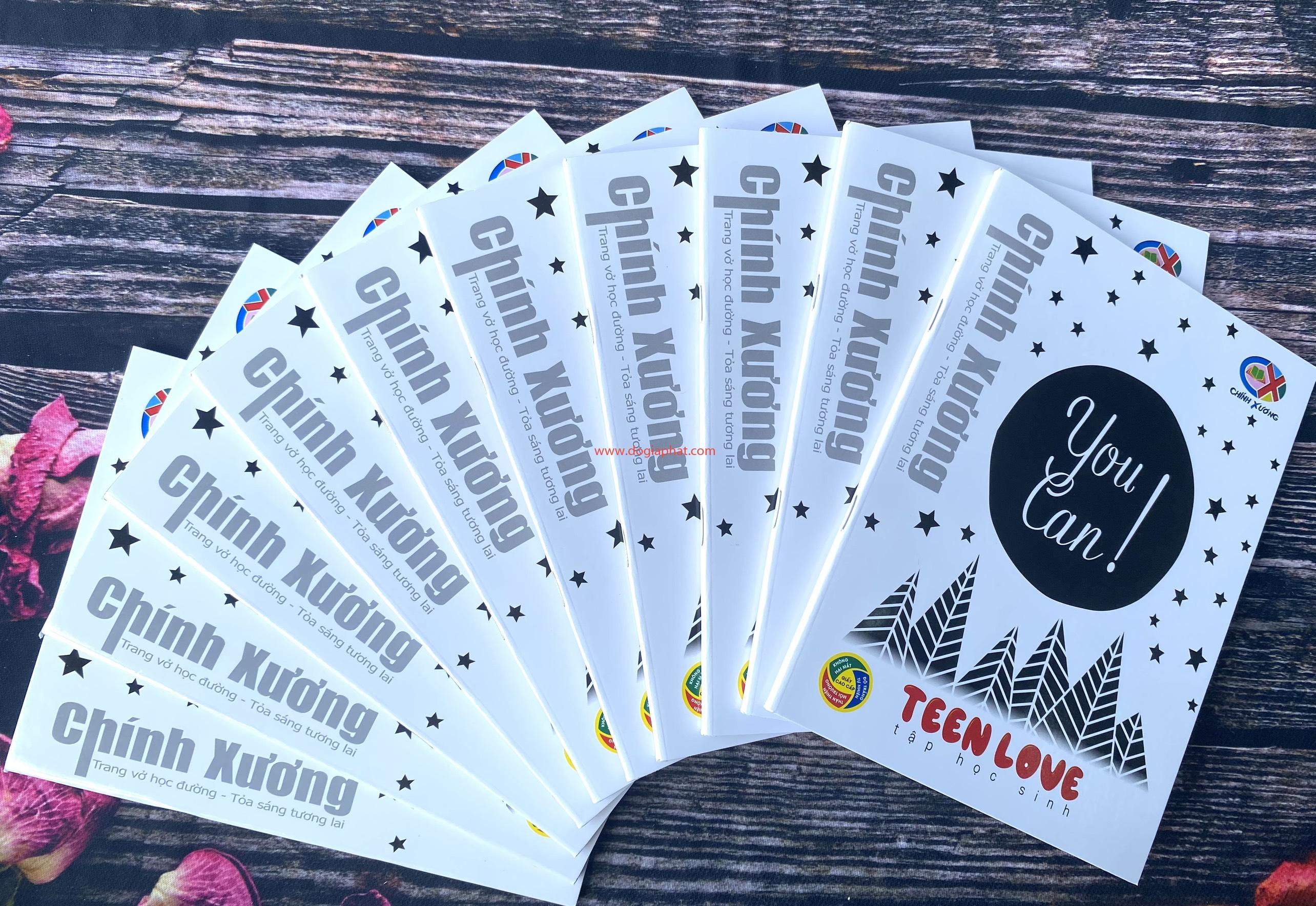 TẬP HỌC SINH TEEN LOVE CHÍNH XƯƠNG 70 GSM