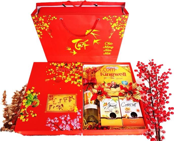 HỘP QUÀ TẾT GIÁ RẺ 740.000đ