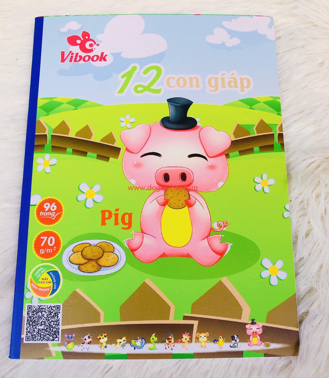 Tập Vibook - Ten  12 con giáp